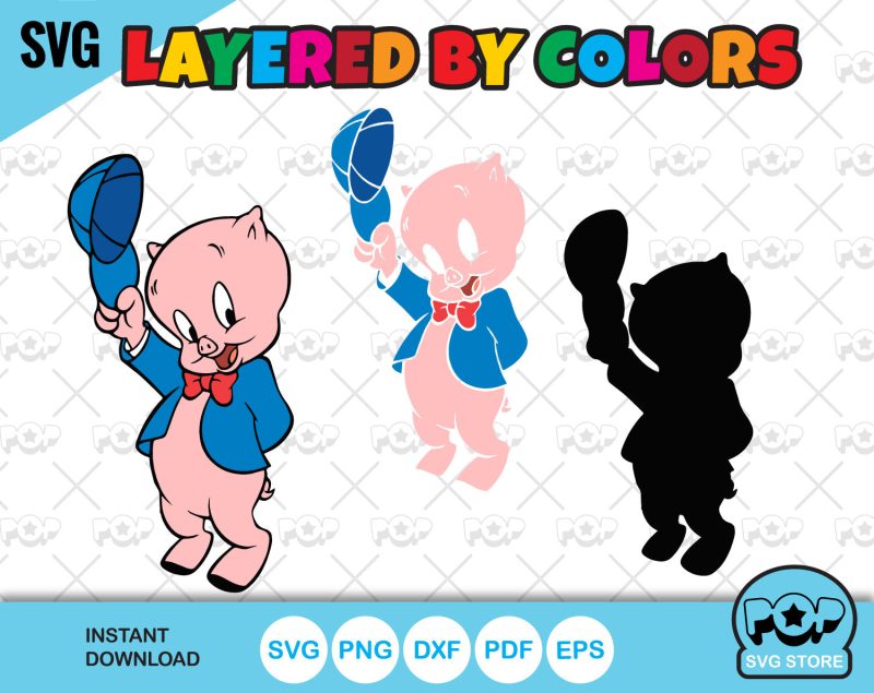 Looney Tunes 100 cliparts bundle, Bugs Bunny SVG cut files for Cricut / Silhouette, PNG, DXF, instant download