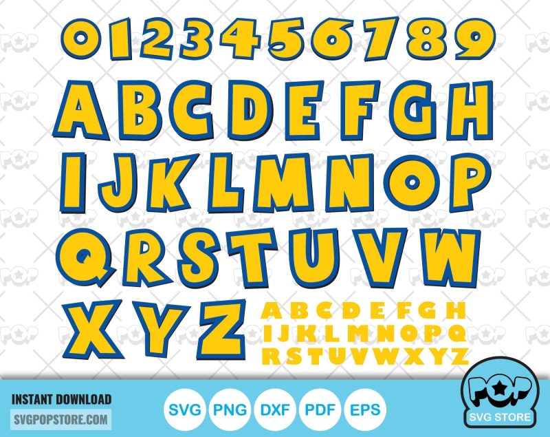 Toy Story clipart bundle + alphabet, Toy Story svg cut files for Cricut / Silhouette, Toy Story png